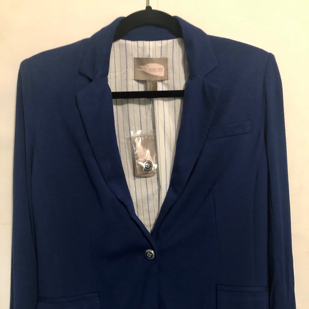 Blue blazer